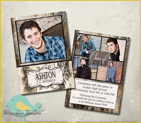 Free Graduation Announcement Photo Card Templates Of Graduation Announcement Photoshop Template Senior Graduation