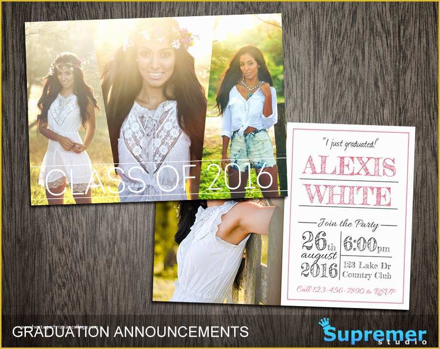 Free Graduation Announcement Photo Card Templates Of Graduation Announcements Templates Graduation Card Templates