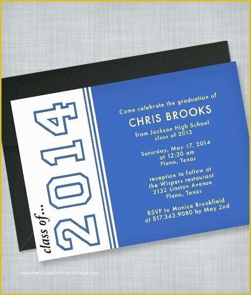 Free Graduation Invitation Templates for Word Of Graduation Invitation Templates Free Word High School