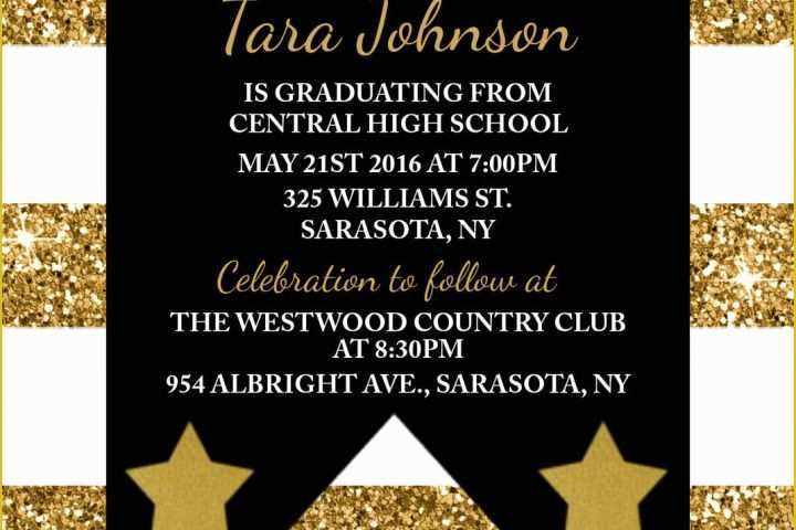 Free Graduation Invitation Templates Of Graduation Invite Templates Free