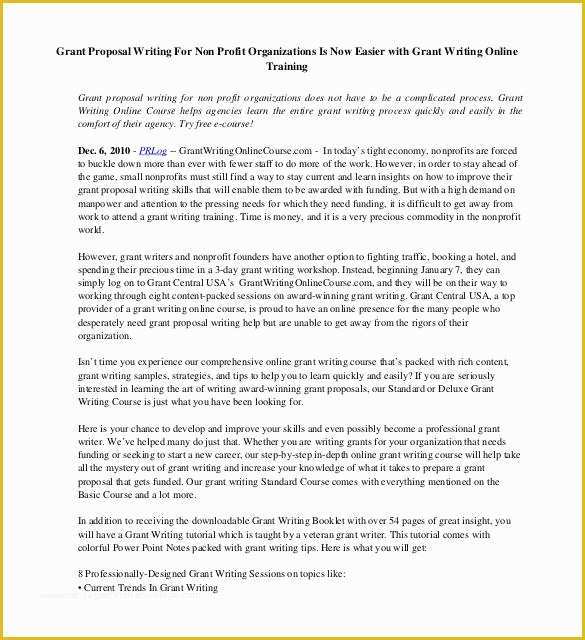 Free Grant Proposal Template Word Of 34 Grant Proposal Templates Doc Pdf Pages