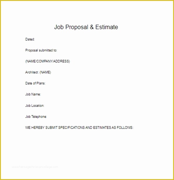 Free Grant Proposal Template Word Of 46 Free Grant Proposal Templates Word Pdf Samples formats