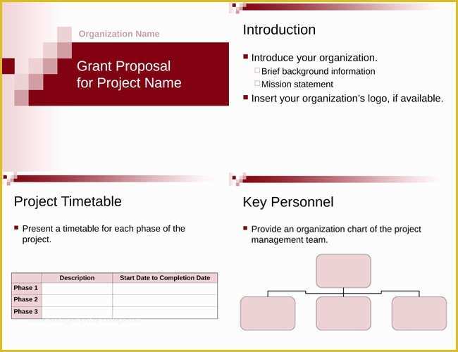 Free Grant Proposal Template Word Of 6 Free Grant Proposal Templates for Word and Pdf
