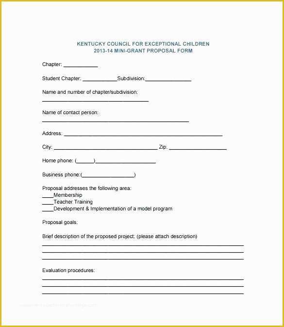 Free Grant Proposal Template Word Of Grant Application form Template – Gradyjenkins