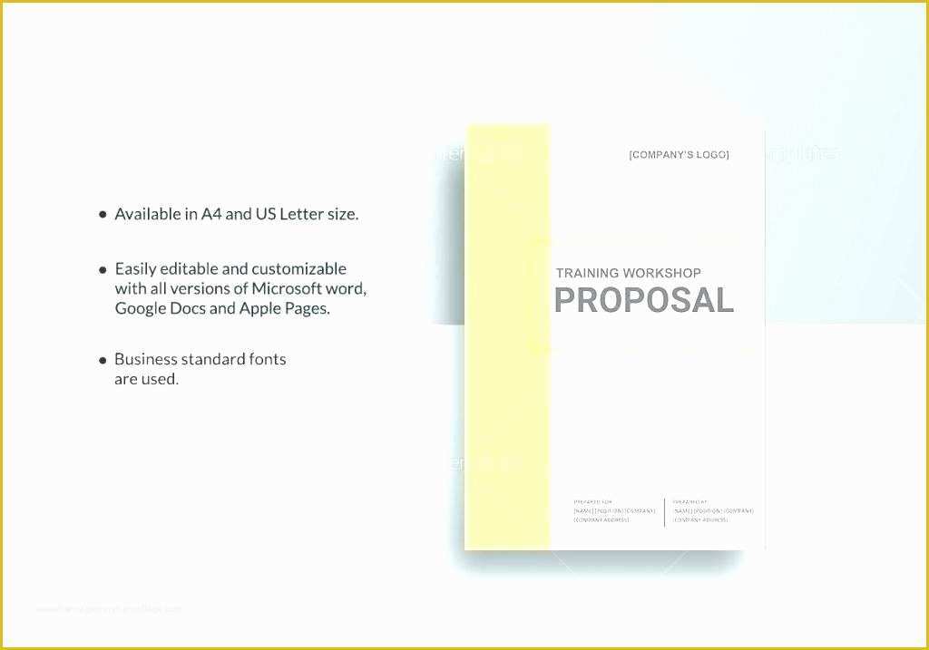 Free Grant Proposal Template Word Of Microsoft Word Proposal Template