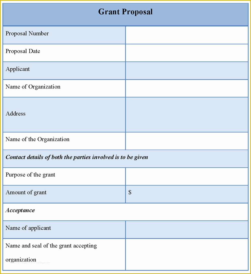 Free Grant Proposal Template Word Of Template for Grant Proposal format Of Grant Proposal