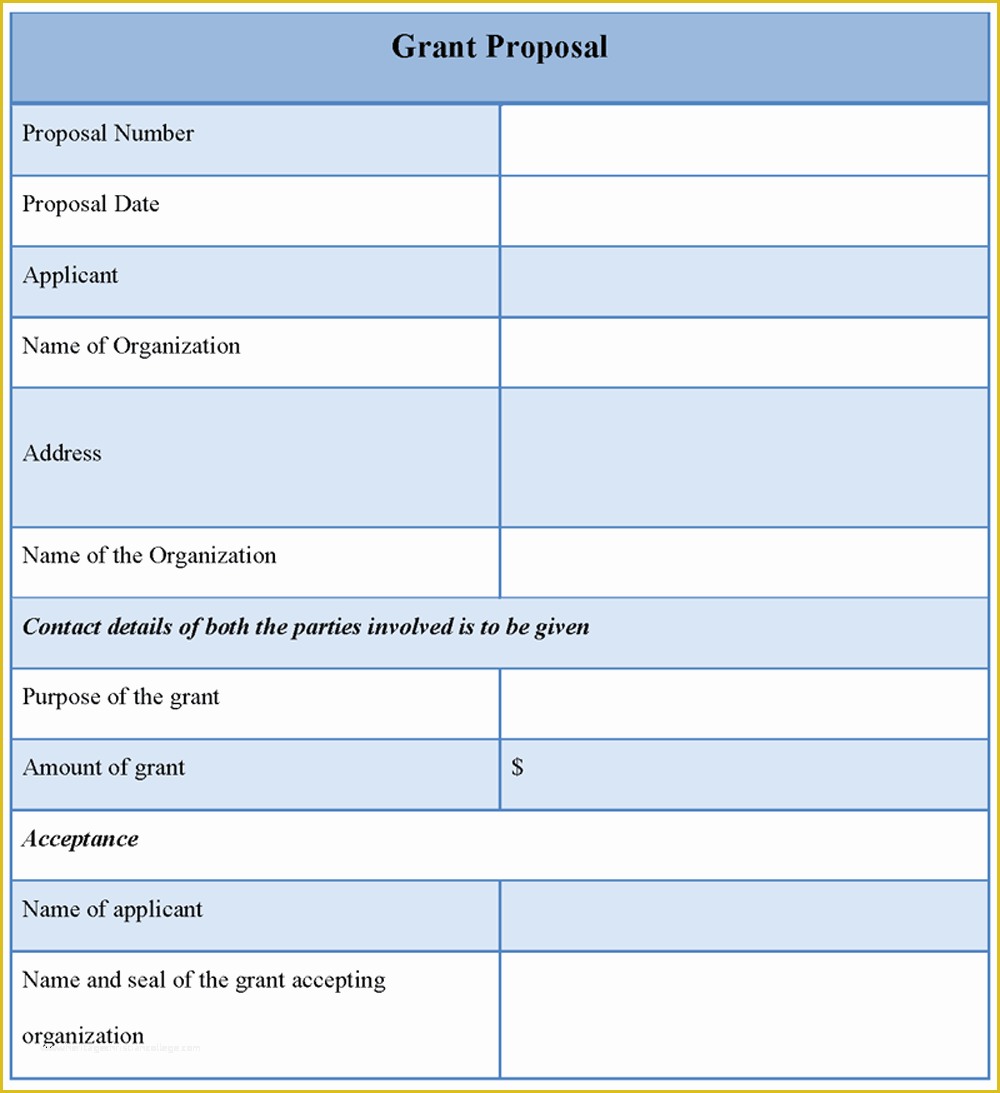 Free Grant Proposal Template Word Of Template for Grant Proposal format Of Grant Proposal