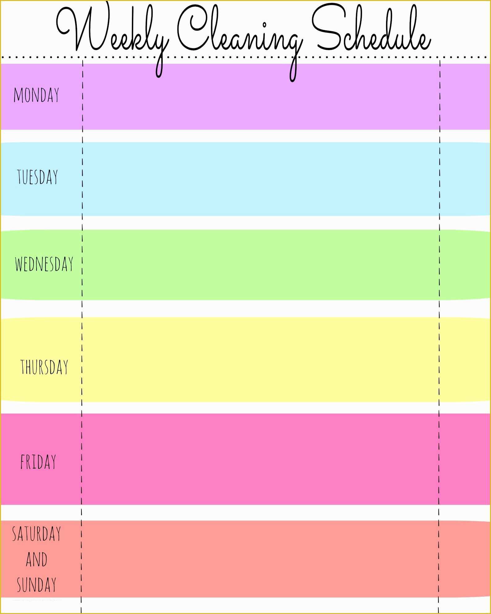 Free Graph Chart Templates Of 10 Best Of Blank Week Charts Templates Blank