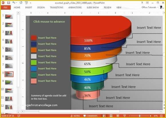 Free Graph Chart Templates Of Animated Graph Template for Powerpoint