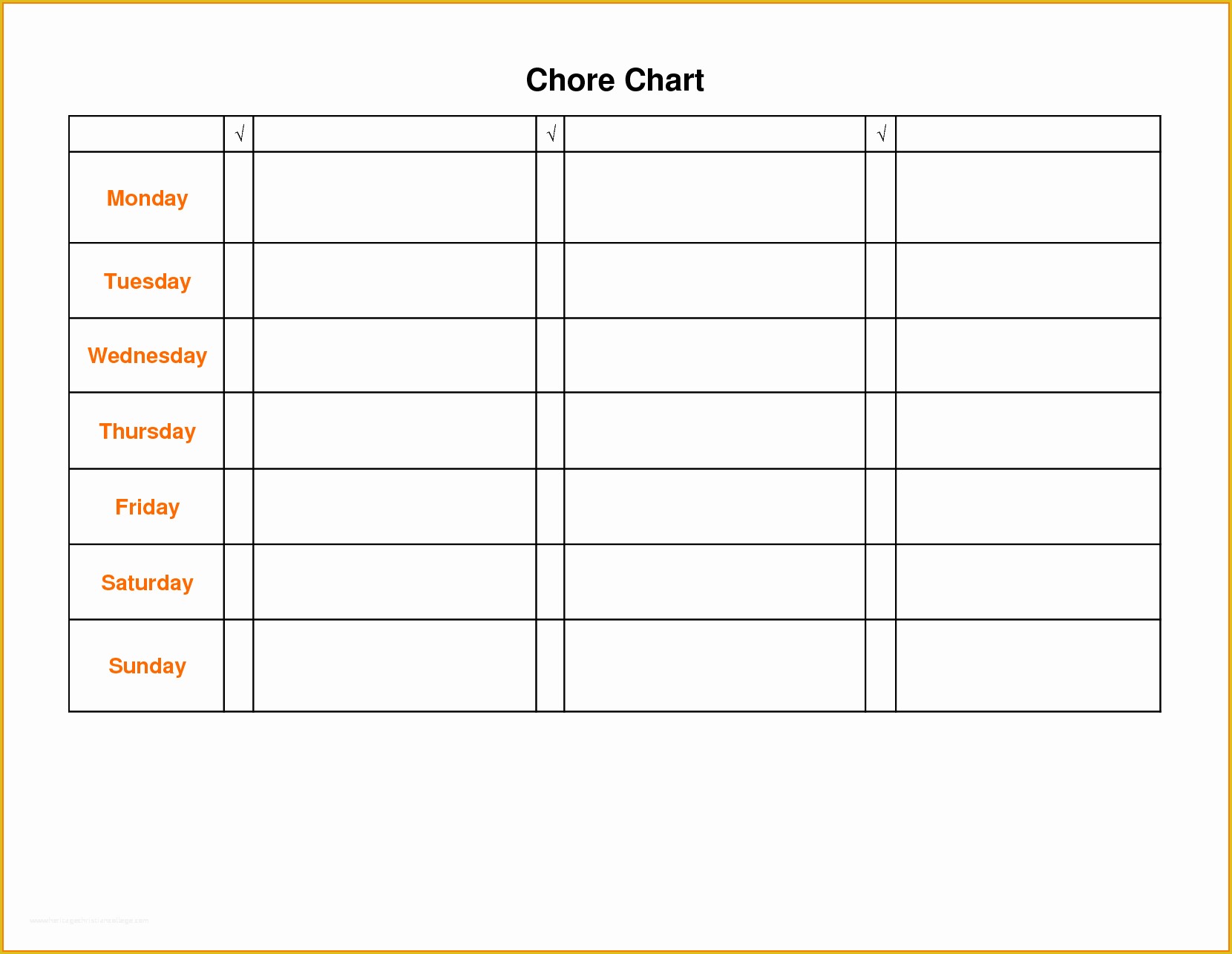 Free Graph Chart Templates Of Free Chore Chart Template