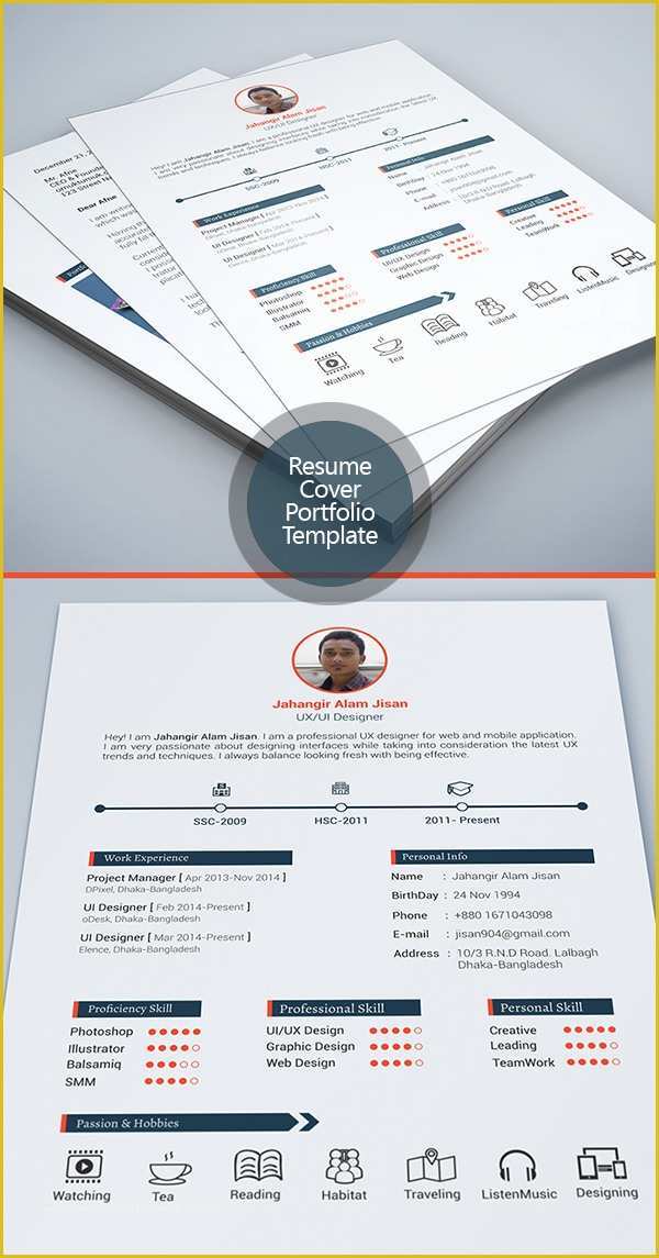 Free Graphic Design Templates Of Free Modern Resume Templates & Psd Mockups