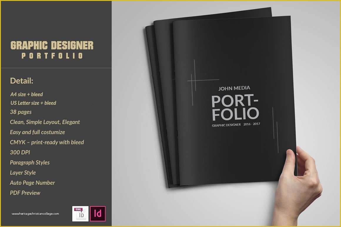 Free Graphic Design Templates Of Graphic Designer Portfolio Template Brochure Templates