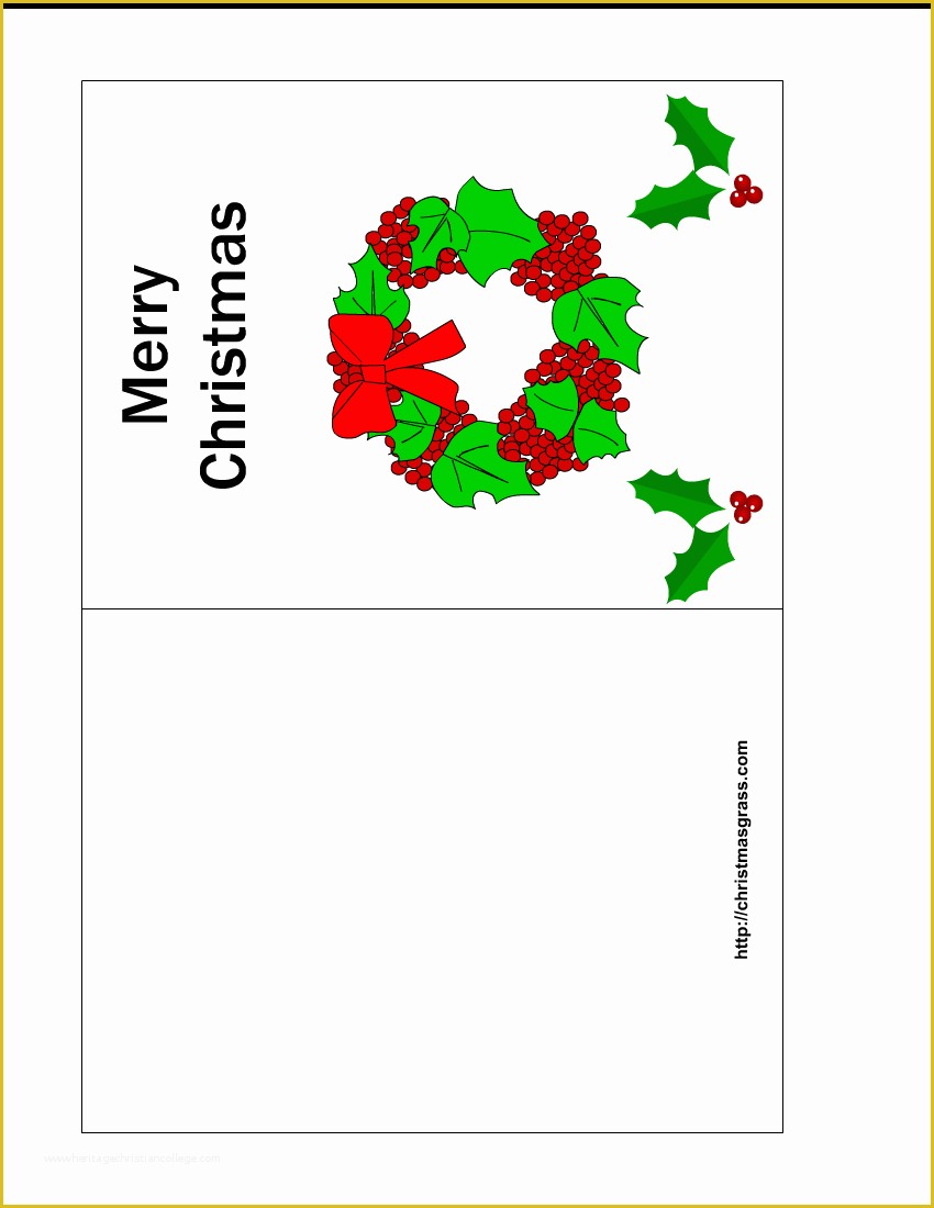 Free Greeting Card Templates Of Free Printable Christmas Greeting Cards