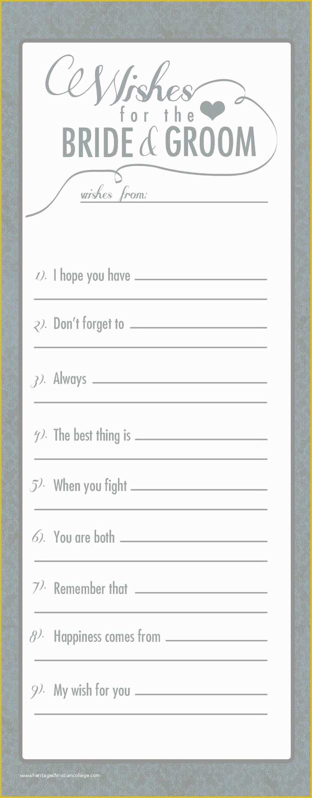 Free Groomsman Card Template Of 17 Best Ideas About Advice Cards On Pinterest