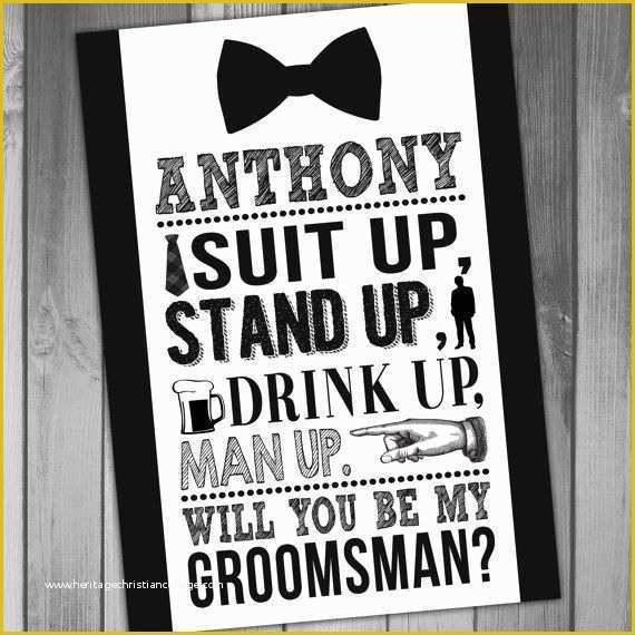 Free Groomsman Card Template Of 397 Best Images About Groomsman Gift Ideas On Pinterest