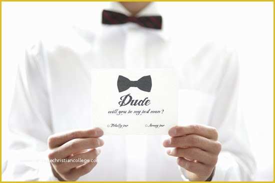 Free Groomsman Card Template Of Style & Sensibility Free Template Will You Be My Groomsman