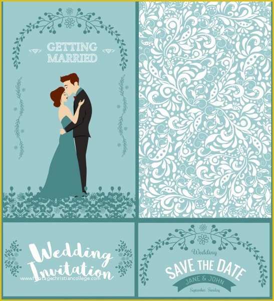 Free Groomsman Card Template Of Wedding Card Free Vector 13 334 Free Vector for