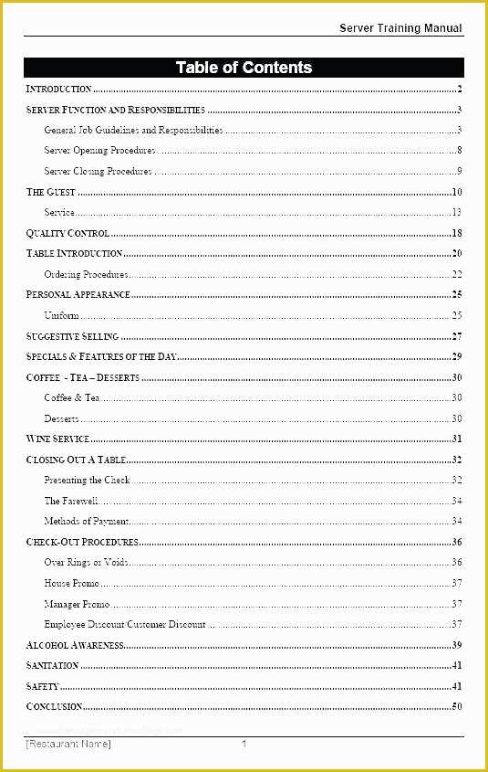 Free Handbook Template Word Of Employee Policies and Procedures Template Free Handbook