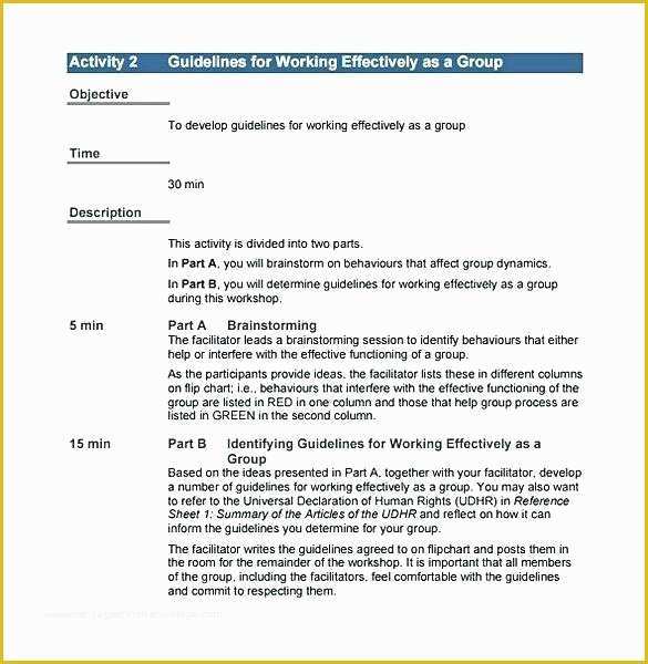 Free Handbook Template Word Of Word Manual Template Training Manual Template Word