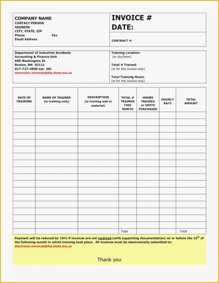 Free Handyman Invoice Template Of Free Handyman Invoice Template Excel Pdf