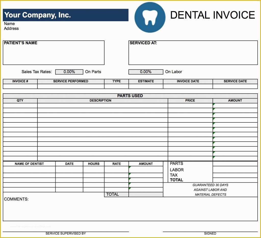 Free Handyman Invoice Template Of Writable Handyman Invoice Template Resume Templates Free