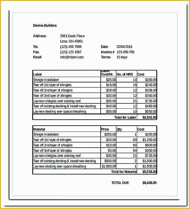 Free Handyman Proposal Templates Of Handyman Proposal Template Lawn Care Proposal Letter New