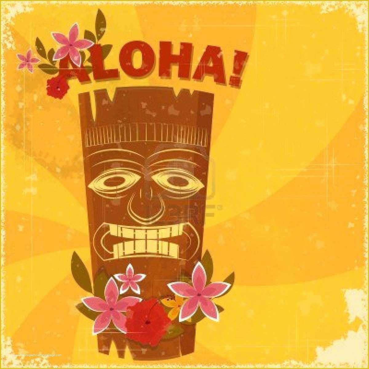 Free Hawaiian Luau Flyer Template Of Hawaiian Invitations Templates Free