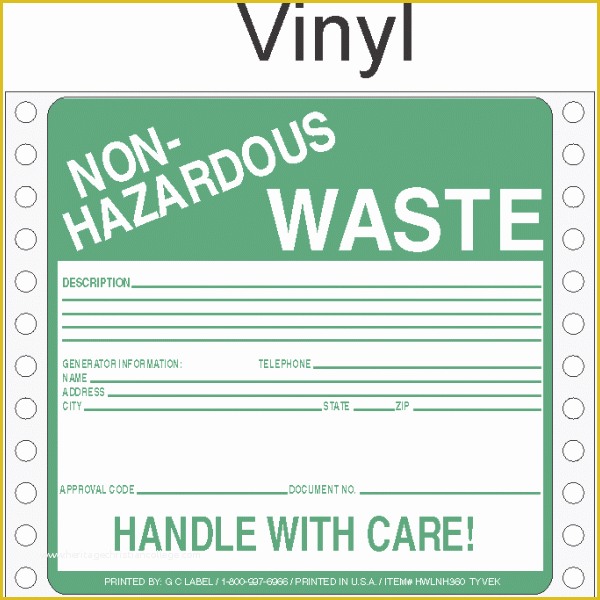 Free Hazardous Waste Label Template Of Hazardous Waste Label Template Arknews