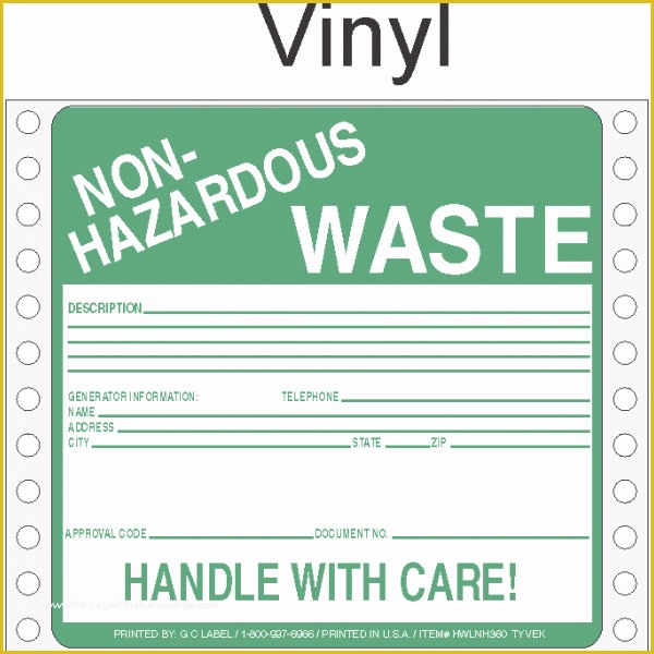 Free Hazardous Waste Label Template Of Hazardous Waste Label Template Arknews