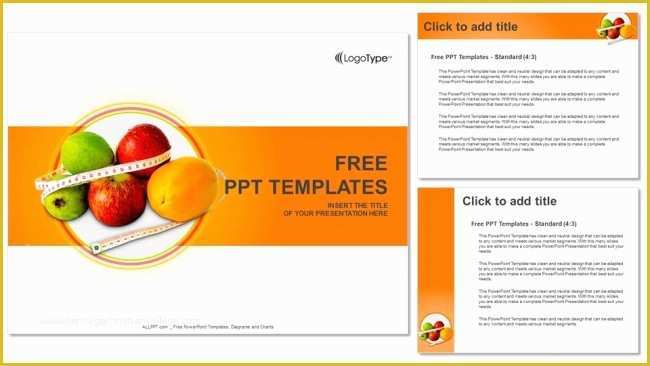 Free Health and Nutrition Powerpoint Templates Of Diet and Nutrition Powerpoint Templates