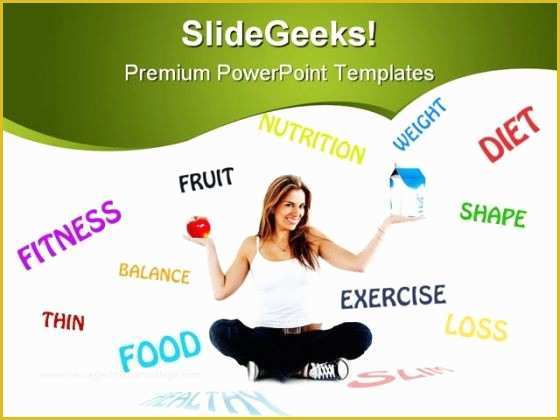 Free Health and Nutrition Powerpoint Templates Of Dieting Food Health Powerpoint Template 0910