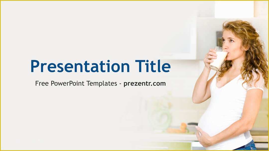 Free Health and Nutrition Powerpoint Templates Of Free Pregnancy Nutrition Powerpoint Template Prezent