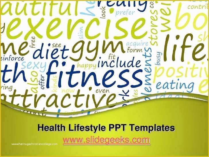 Free Health and Nutrition Powerpoint Templates Of Health Lifestyle Ppt Templates