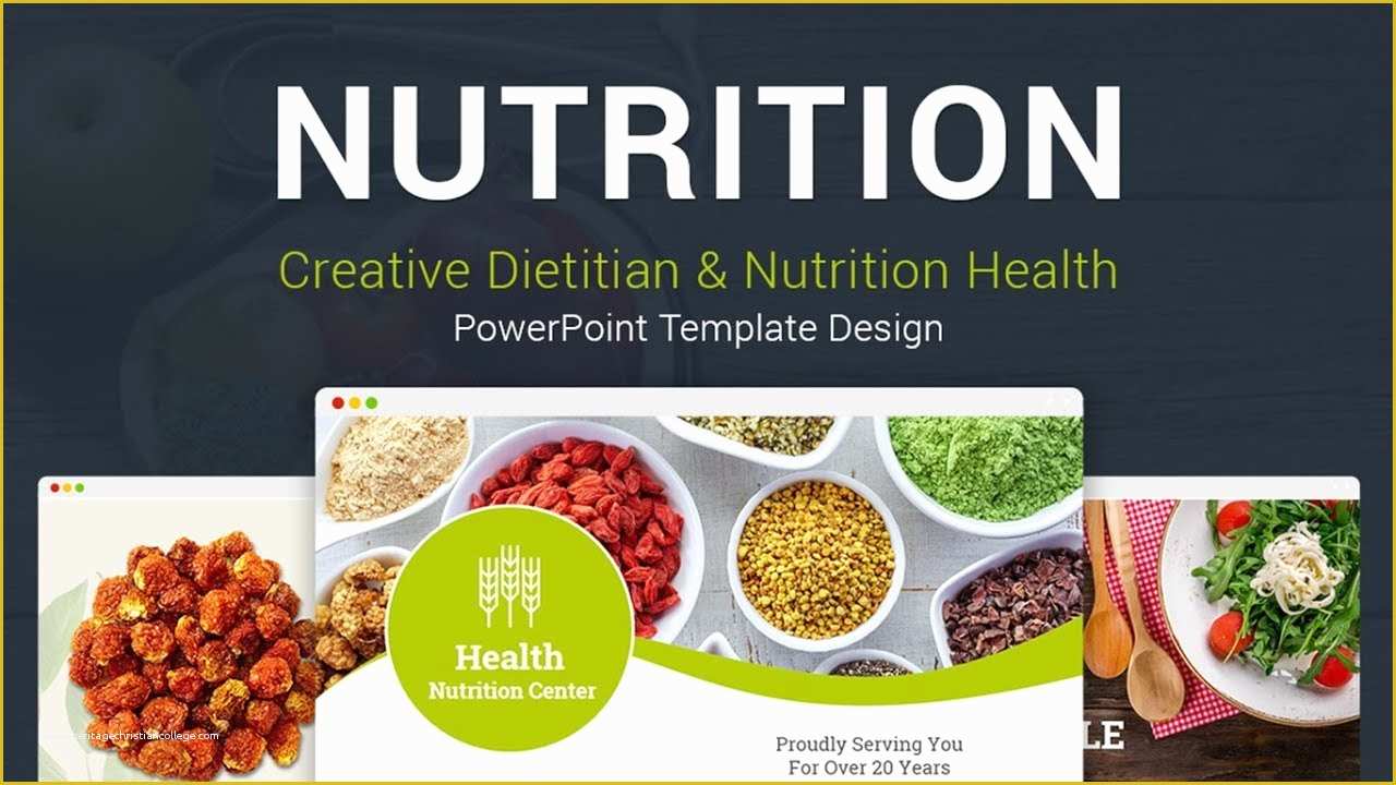 Free Health and Nutrition Powerpoint Templates Of Nutrition Health Creative Powerpoint Template Designs
