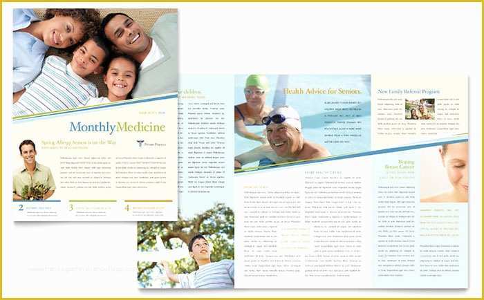 Free Health Newsletter Templates Of Family Physician Newsletter Template Design