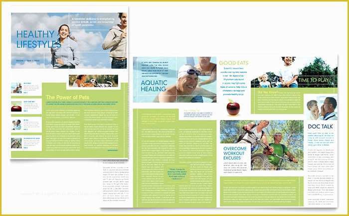 Free Health Newsletter Templates Of Healthcare Management Newsletter Template Design