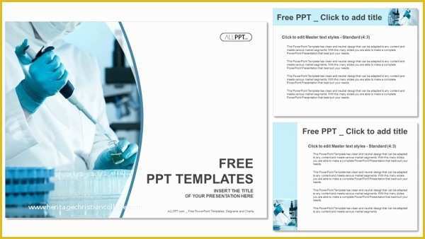 Free Healthcare Powerpoint Templates Of Scientific Researcher In Medical Powerpoint Templates