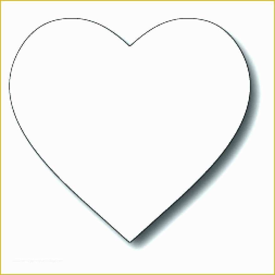 Free Heart Shaped Photo Collage Template Of Free Heart Shape Template Heart Shaped Template to Print