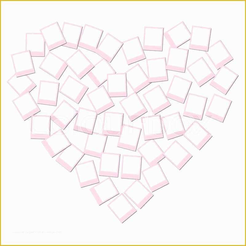Free Heart Shaped Photo Collage Template Of Heart Shape Collage Pink 50 Photos