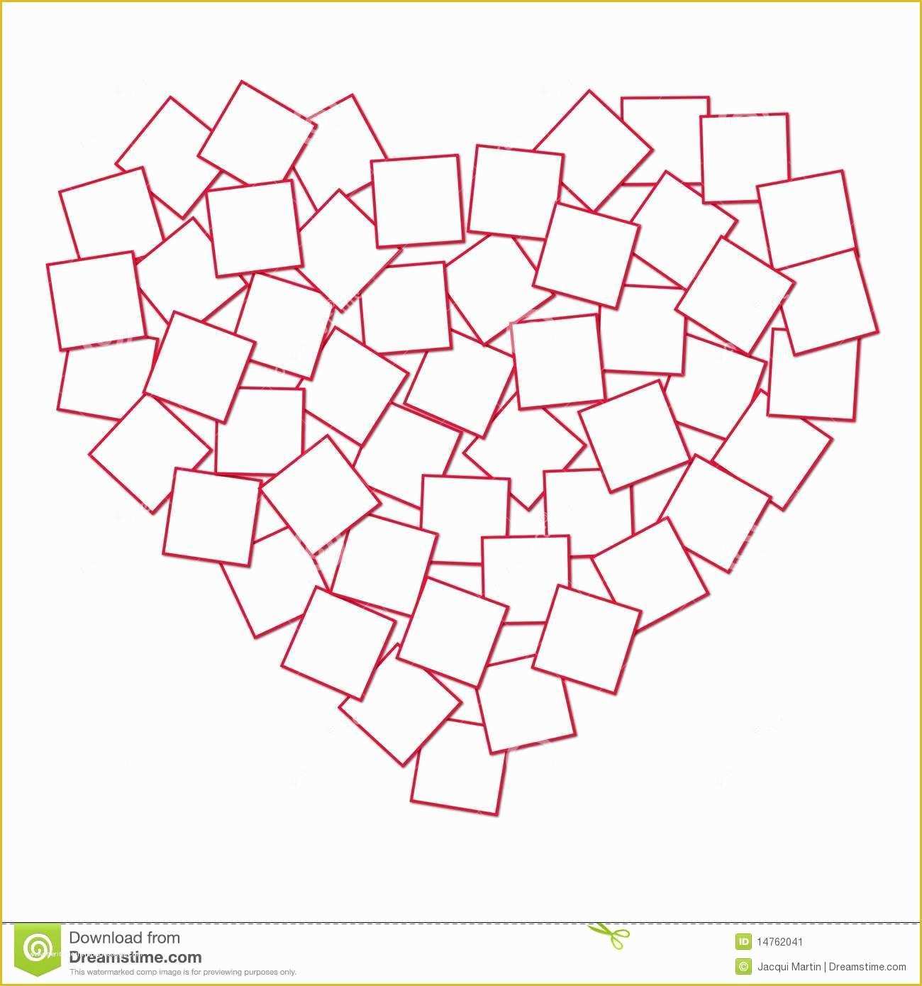Free Heart Shaped Photo Collage Template Of Heart Shaped Collage Template Products I Love