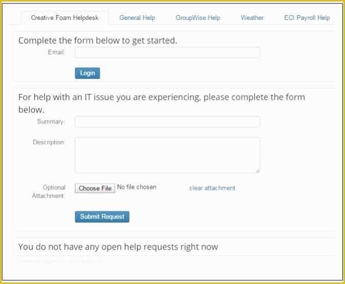 Free Help Desk Trouble Ticket Template Of Helpdesk form Bindrdn Waterefficiency