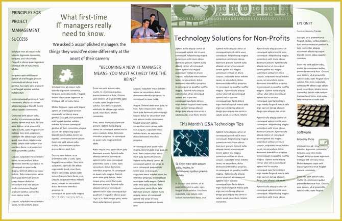 Free Hoa Newsletter Templates Of 13 Free Newsletter Templates You Can Print or Email as Pdf