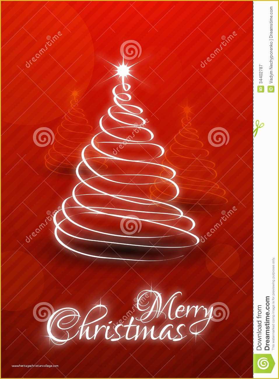 Free Holiday Card Templates Of Christmas Card Template Stock Vector Image Of Copy