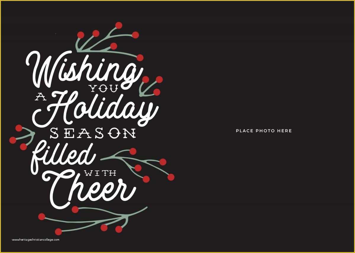 Free Holiday Card Templates Of Make Your Own Christmas Cards for Free somewhat