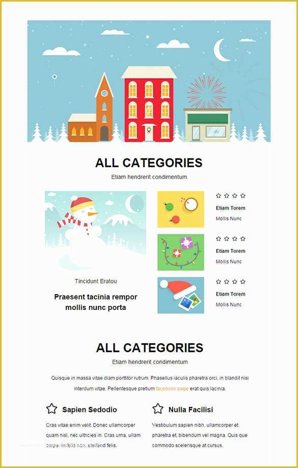 Free Holiday Email Templates for Business Of 38 Christmas Email Newsletter Templates Free Psd Eps