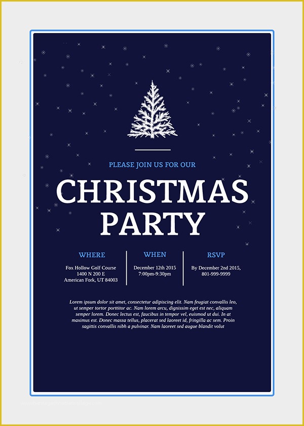 Free Holiday Party Invitation Templates Of Make Homemade Christmas Cards the New Old Fashioned Way