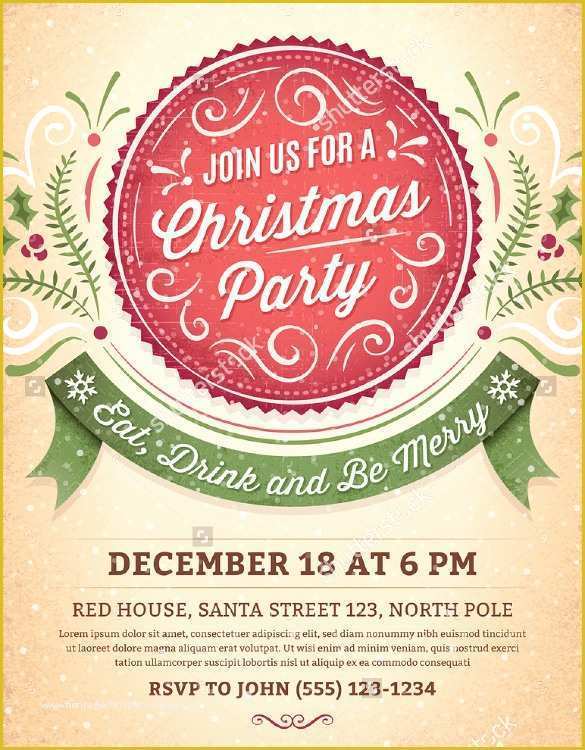 Free Holiday Party Invitation Templates Word Of 59 Invitation Templates Psd Ai Word Indesign