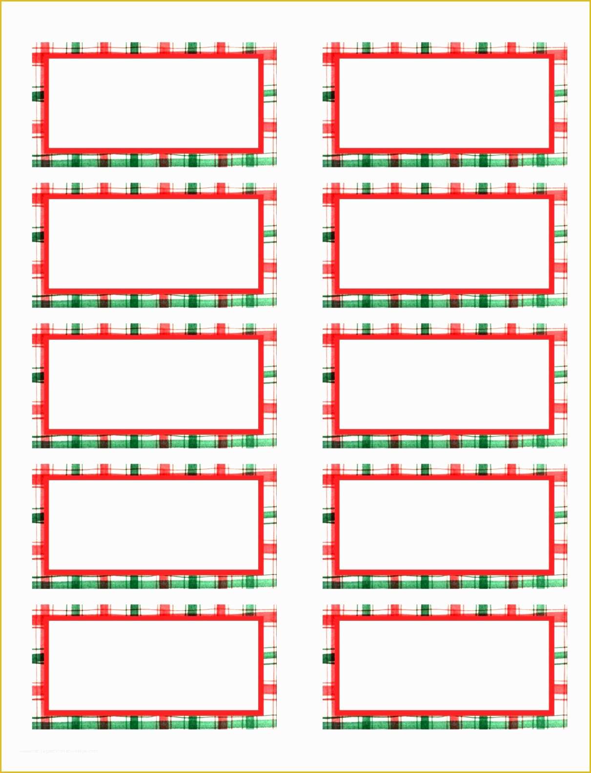 Free Holiday Return Address Label Template Of 8 Free Christmas Address Labels Templates