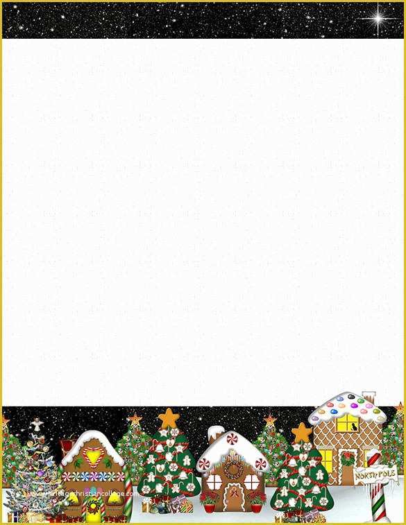 Free Holiday Stationery Templates Word Of 25 Christmas Stationery Templates Free Psd Eps Ai