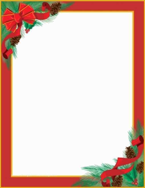 Free Holiday Stationery Templates Word Of Christmas Letterhead Templates Word Sarahepps